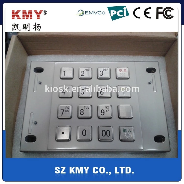 ATM-Zahlung Kiosk verschlüsseltes Pin Pad (KMY3501B-PCI)