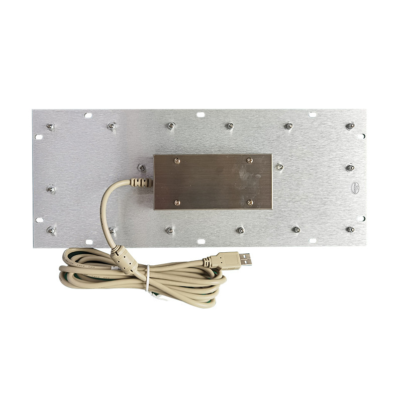 65 Tasten Staubdicht IP65 medizinische Tastatur Edelstahl Metall Tastatur mit USB-Schnittstelle