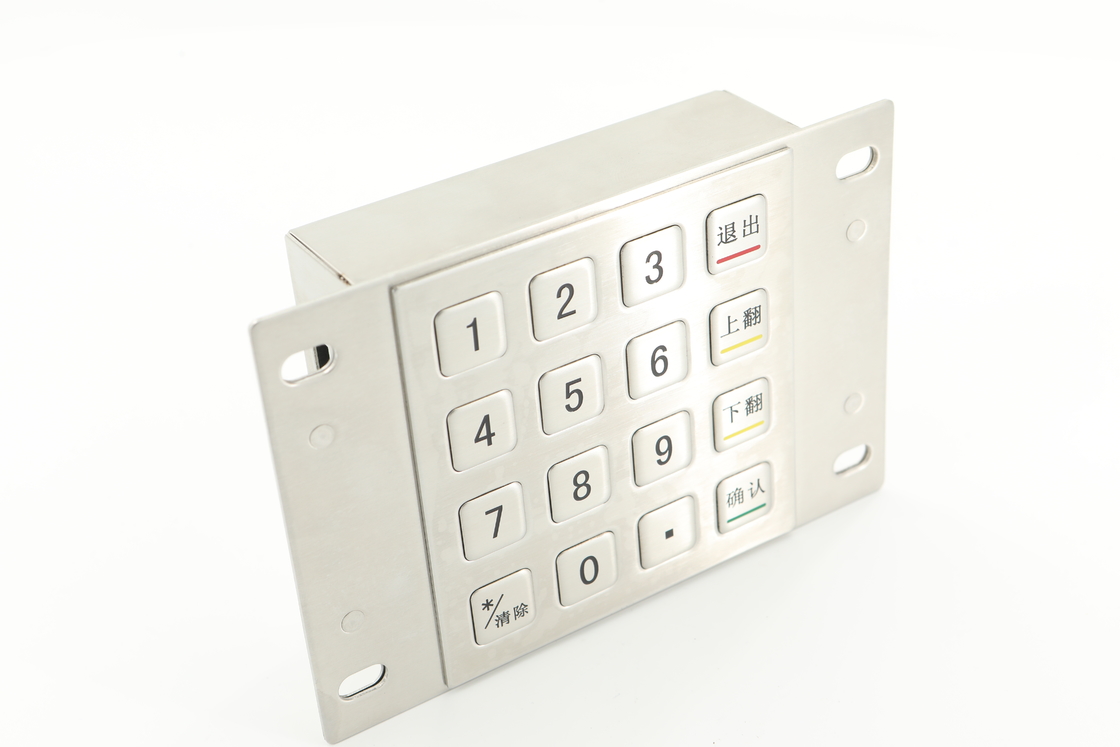 Tasten 3.6N verschlüsselten Zifferntasten Pin Pads 10 ATM-Maschinen-Tastatur PCI-4,0