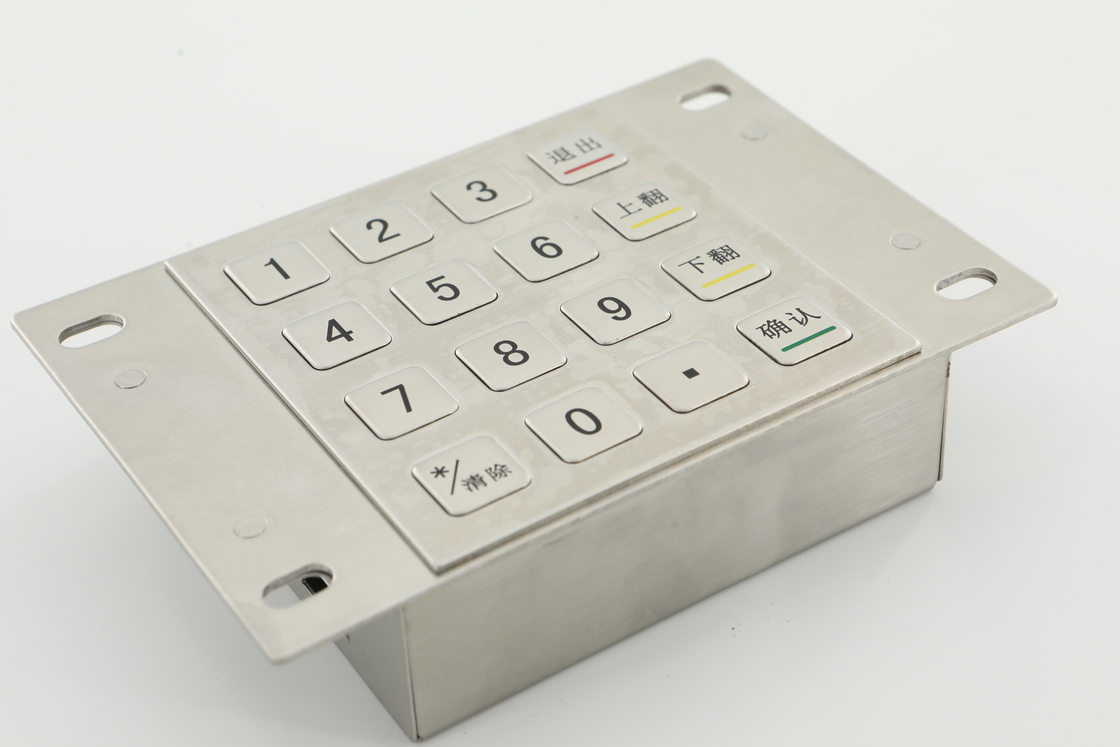 Tasten 3.6N verschlüsselten Zifferntasten Pin Pads 10 ATM-Maschinen-Tastatur PCI-4,0